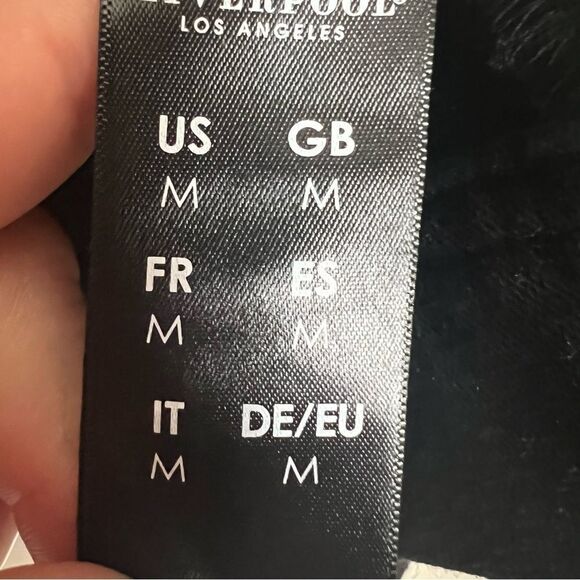 Stitch Fix Liverpool Kolten Denim Jacket Womens Medium Black Button Powerflex - Picture 9 of 11